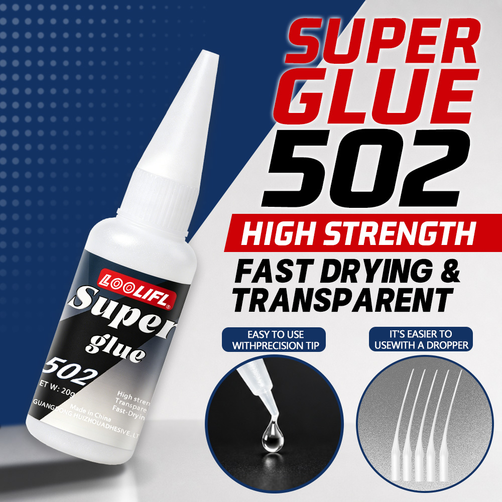 Aquarium & Marine Museum - Loolifl-502-20Ml Instant Transparent Cyanoacrylate Medium Thick