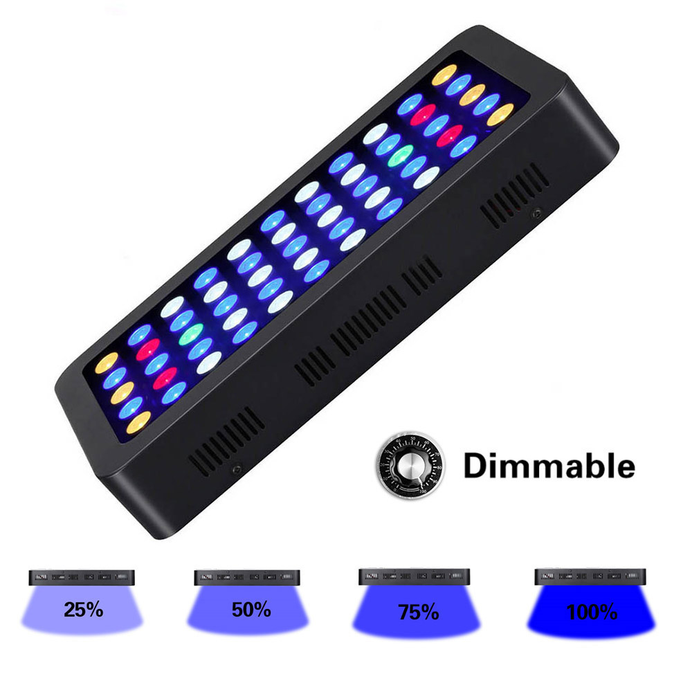Marine Aquarium Led Lights - 165W LED Aquariums Light Dimmable Coral