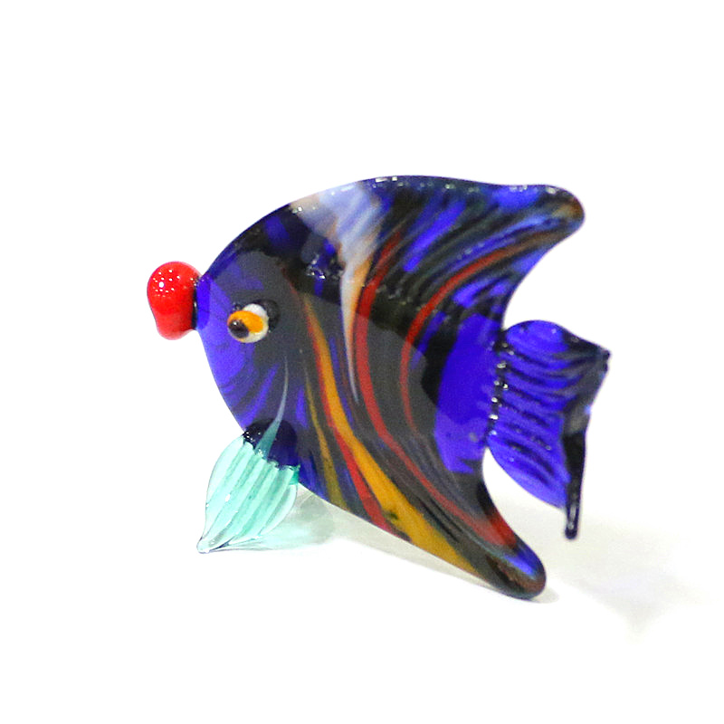 Murano Glass Sea Fish Mini Fig - Aquarium Marine Color 评论和价格