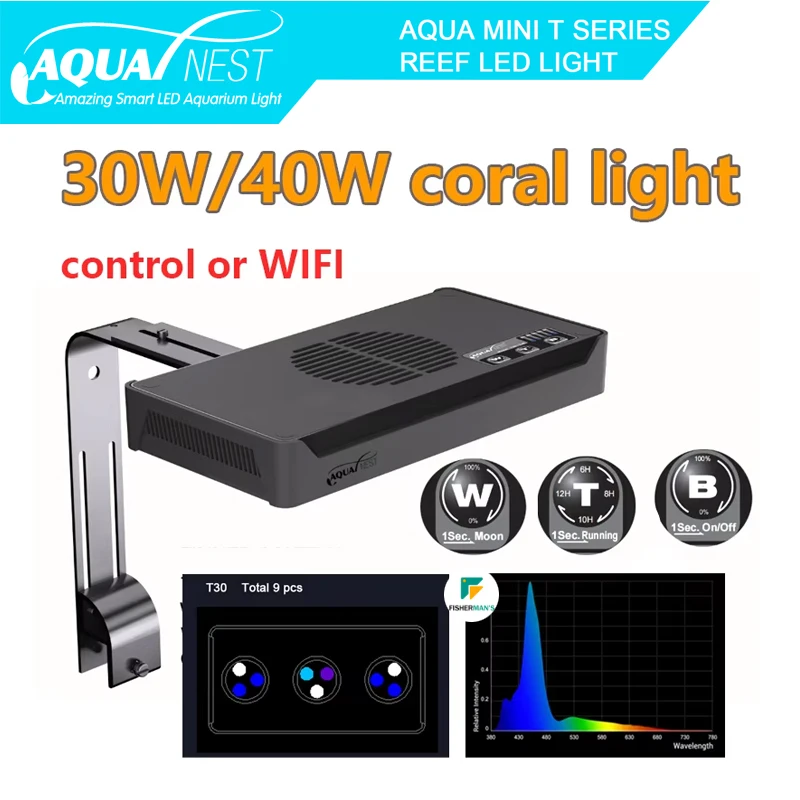 Aquarium LED Light Saltwater L - Marine Aquarium Led Lights 评论和价格
