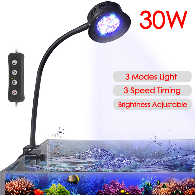 30W Aquarium Fish Tank Sea Wat - Marine Aquarium Led Lights 评论和价格