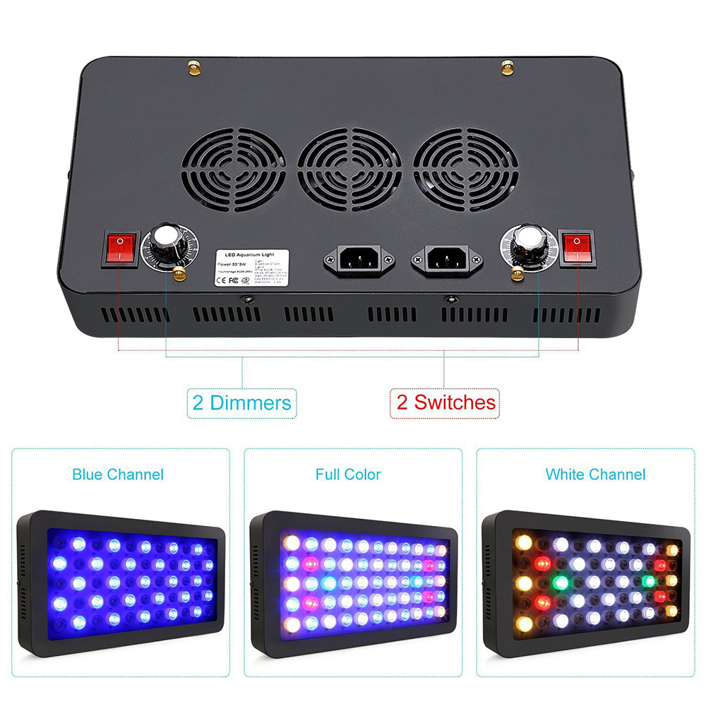 165W LED Aquariums Light Dimma - Marine Aquarium Led Lights 评论和价格