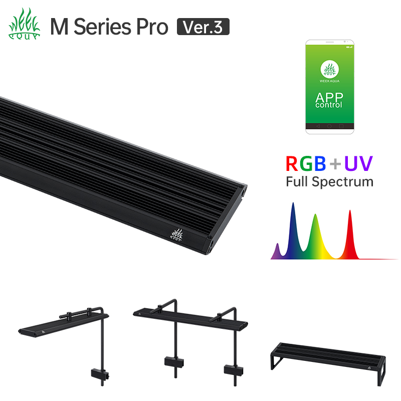 Week Aqua M Series RGB UV LED  - Marine Aquarium Led Lights 评论和价格