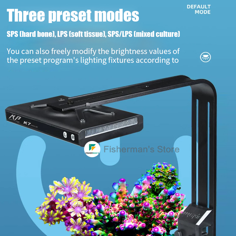 Noo-Psyche K7 PRO  IV 100W Cor - Marine Aquarium Led Lights 评论和价格