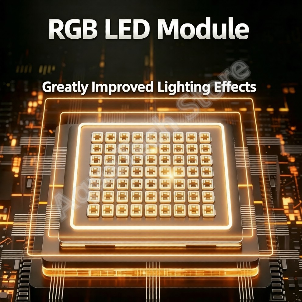 ANBOCHEN UFO RGB LED Aquarium  - Marine Aquarium Led Lights 评论和价格